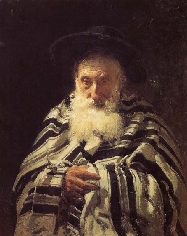 Ilia Efimovich Repin Great Jewish prayer Spain oil painting art